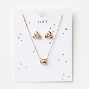 LOFT Earring and Necklace Set